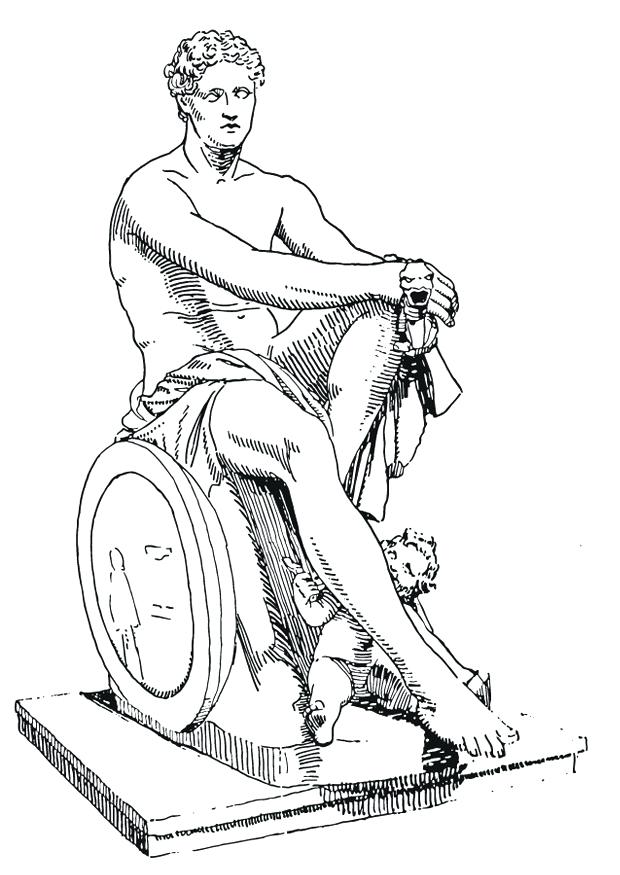 Zeus Coloring Pages 620x875 Zeus Coloring Pages