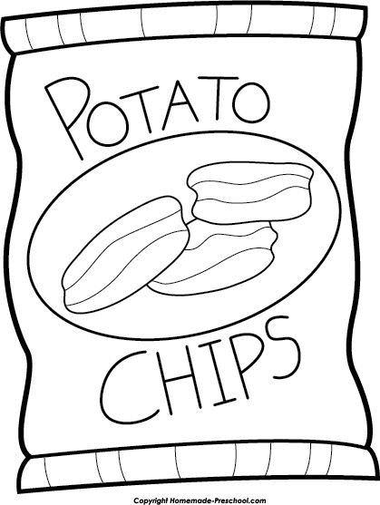 419x557 Bag Of Chips Coloring Pages