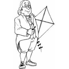 236x236 Benjamin Franklin Coloring Page Philly + Penna
