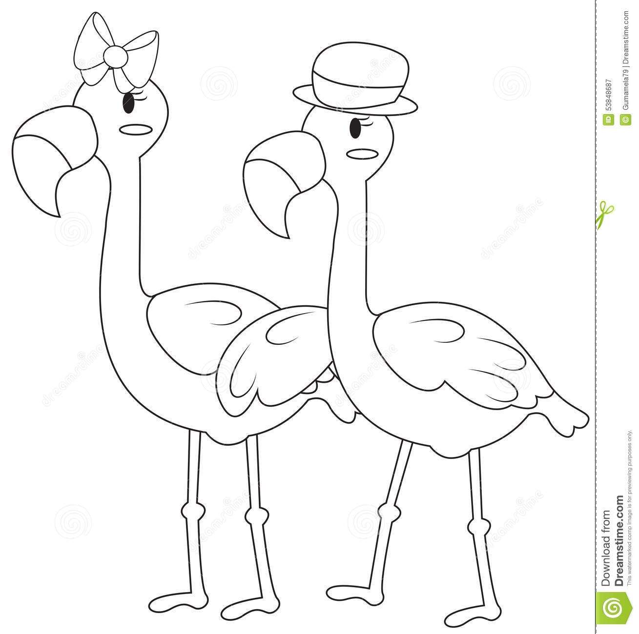 1309x1300 Cute Flamingo Coloring Pages Printable Coloring For Kids 2018