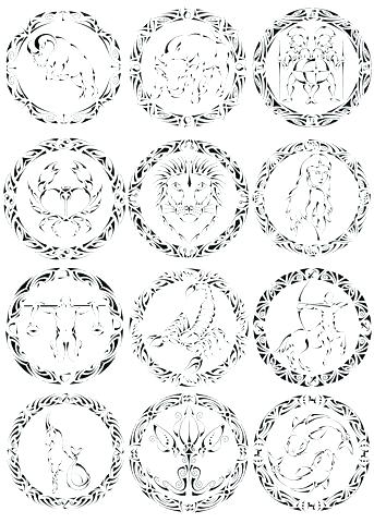 343x480 Astrology Coloring Pages Astrology Coloring Pages View Detailed