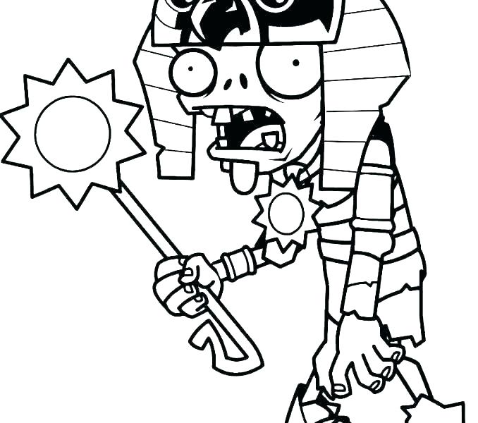 678x600 Plants Vs Zombies Coloring Pages To Print Plants Vs Zombies