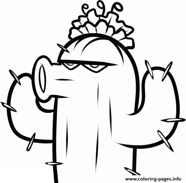 600x590 The Defender From Balloon Zombie In Plant Vs Zombie Coloring Page