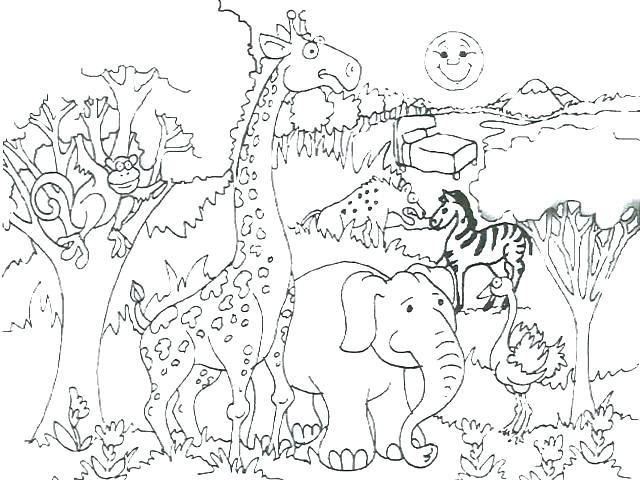 Coloring Animal Cute Printable Coloring Pages Animals Ocean 640x480 Coloring Animal Cute Printable Coloring Pages Animals Ocean