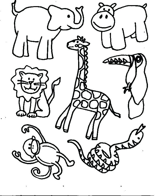 Idea Zoo Animals Coloring Pages And Preschool Learning Coloring 637x800 Idea Zoo Animals Coloring Pages And Preschool Learning Coloring