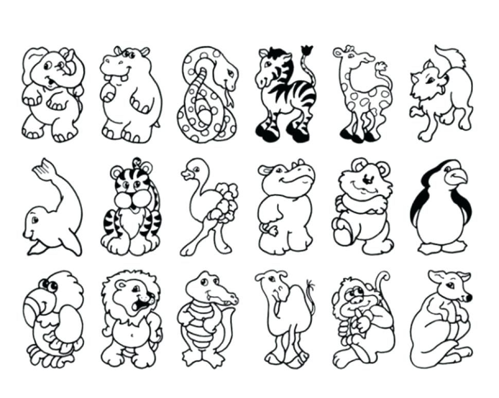 Free Printable Animals Coloring Pages Zoo Animals Animals To Color 970x774 Free Printable Animals Coloring Pages Zoo Animals Animals To Color