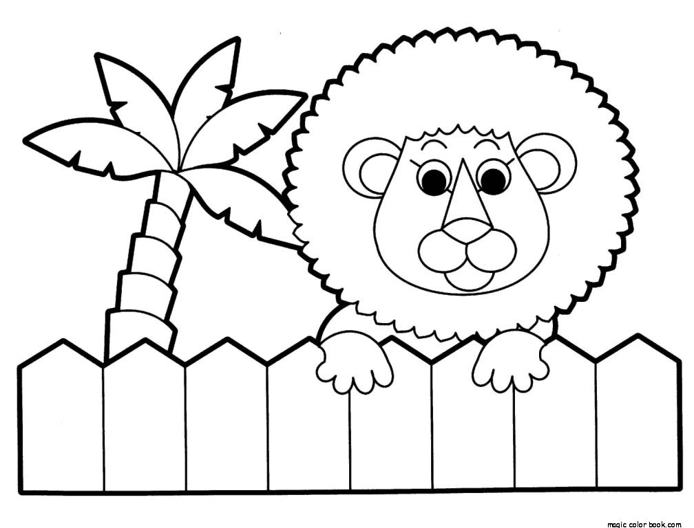Lion Zoo Coloring Pages Online Free Printable 1008x768 Lion Zoo Coloring Pages Online Free Printable