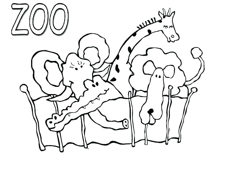 Free Printable Zoo Animals 774x613 Free Printable Zoo Animals