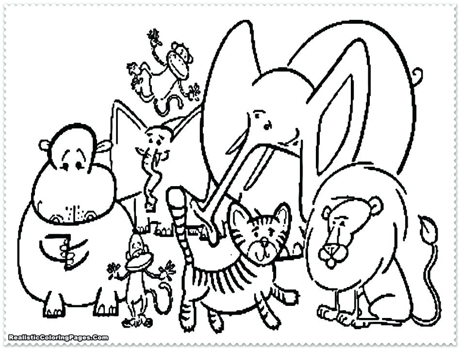 Zoo Coloring Pages 948x720 Zoo Coloring Pages