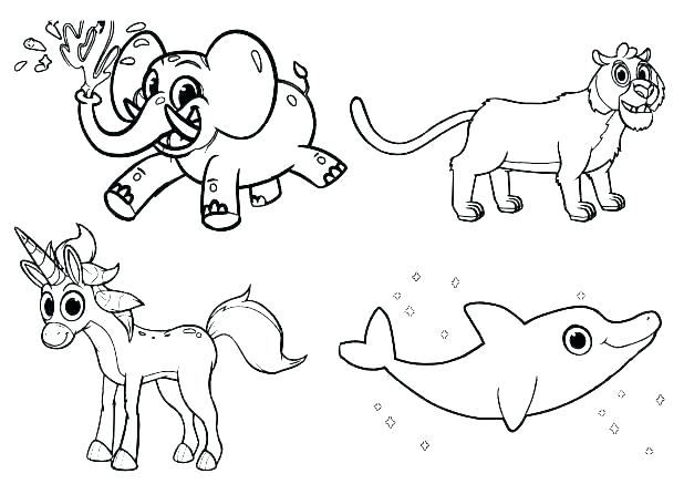 618x437 Zoo Animals Coloring Page Zoo Animals Coloring Pages Printable