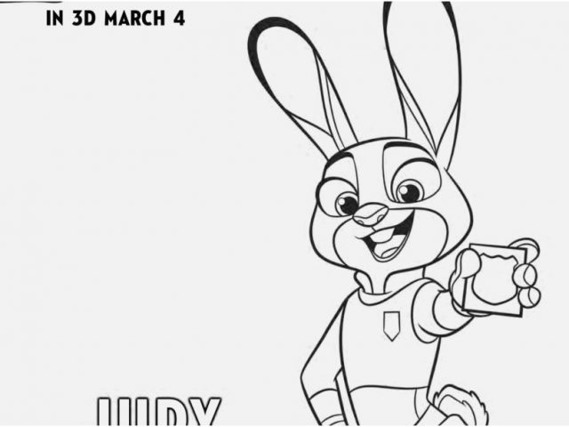 640x480 March Coloring Sheets Design Zootopia Coloring Pages Free