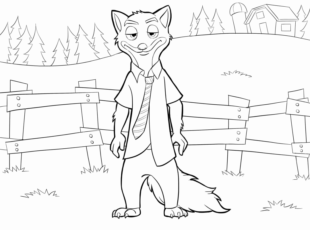 March Coloring Pages Printable Best Of Chief Bogo From Zootopia 1080x800 March Coloring Pages Printable Best Of Chief Bogo From Zootopia