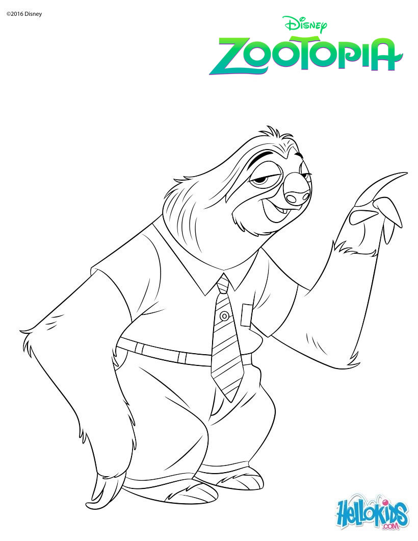 Zootopia Coloring Pages Finnick For Kids Free Printable Animals 820x1060 Zootopia Coloring Pages Finnick For Kids Free Printable Animals