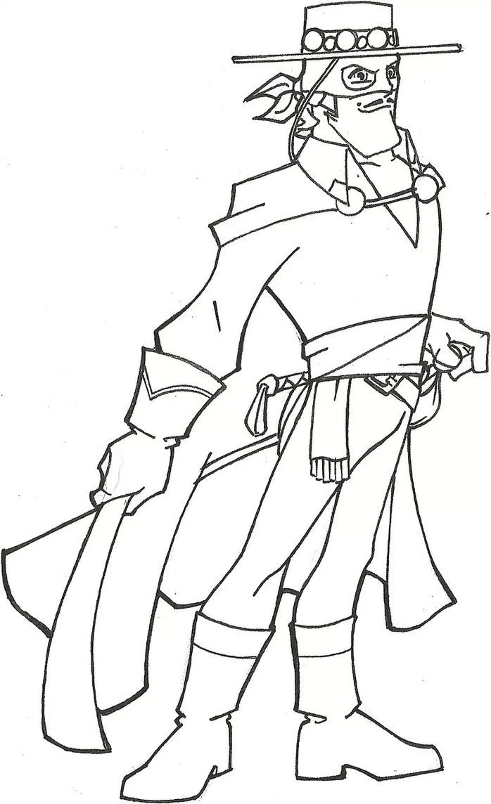 698x1144 Bargain Zoro Coloring Pages Trend Zorro Printa