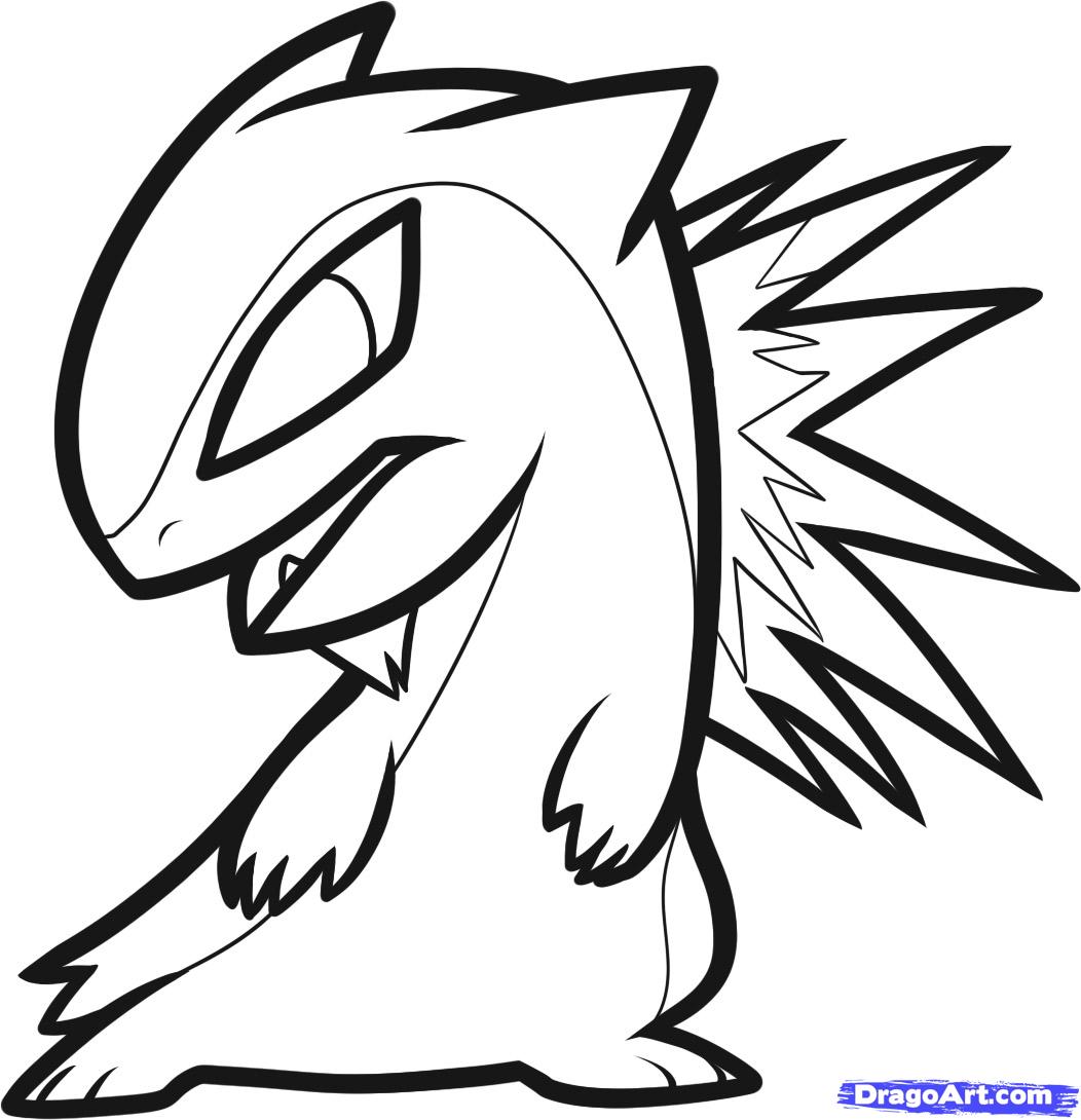 1052x1090 Chibi Pokemon Coloring Pages