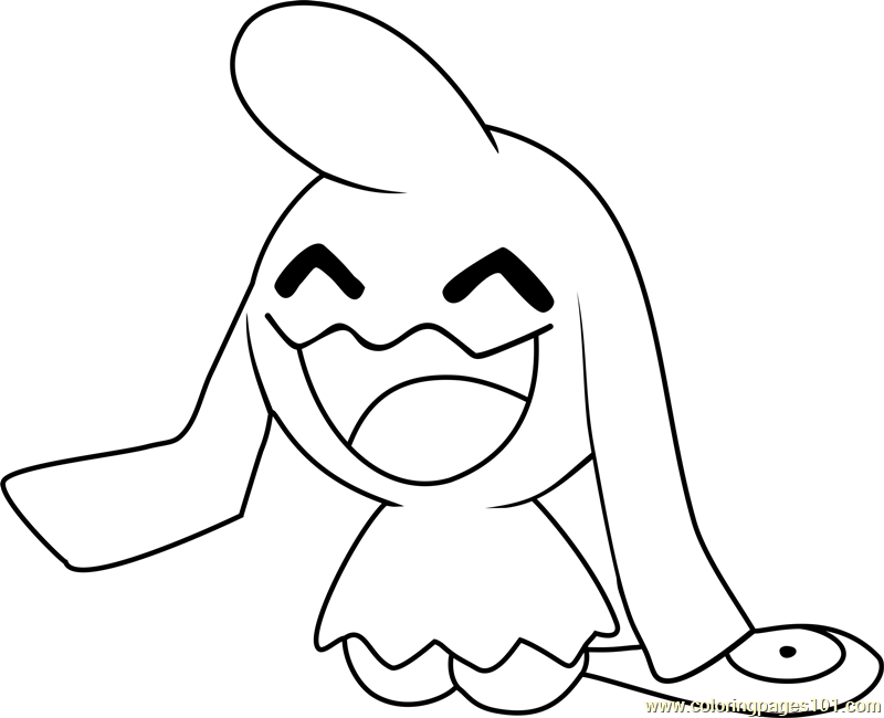 800x650 Wynaut Pokemon Coloring Page