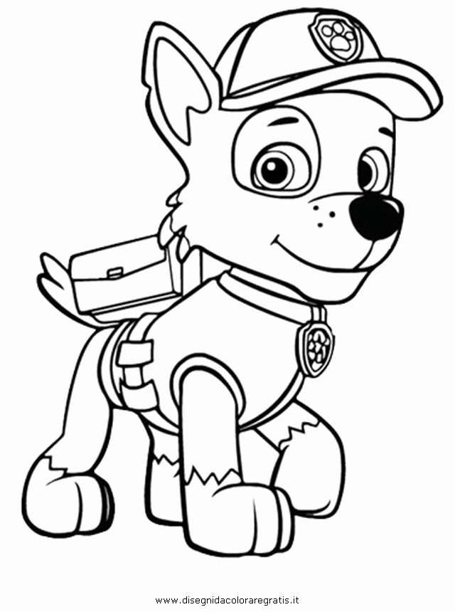 Zuma Paw Patrol Coloring Page at GetColorings.com | Free printable ...