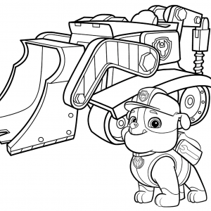 300x300 Coloring Pages Of Marshall From Paw Patrol Inspiration Marshall