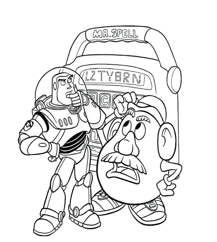 Buzz Lightyear Coloring Pages As Well As Print Toy Story Buzz 695x778 Buzz Lightyear Coloring Pages As Well As Print Toy Story Buzz
